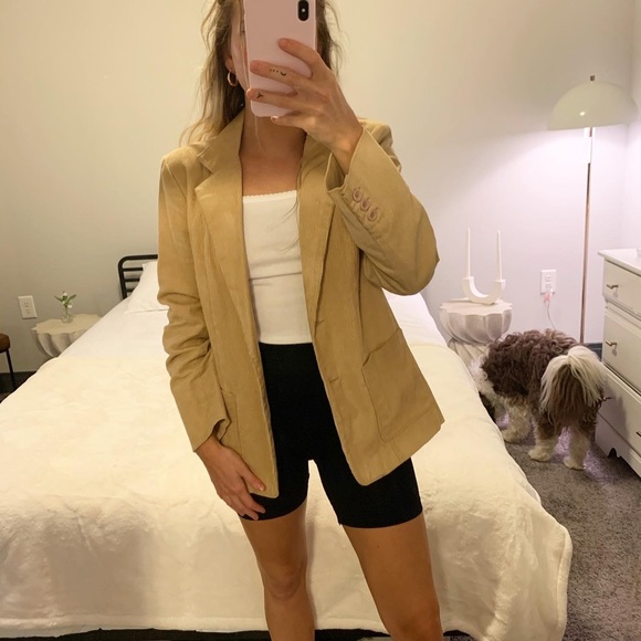 Vintage Corduroy Blazer - Picture 2 of 2